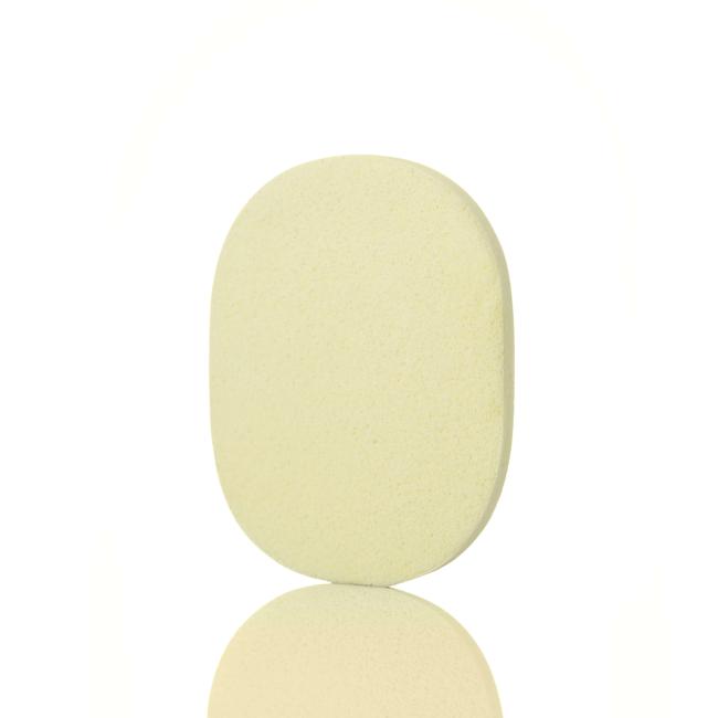 Facial cleansing sponge (color: yellow)